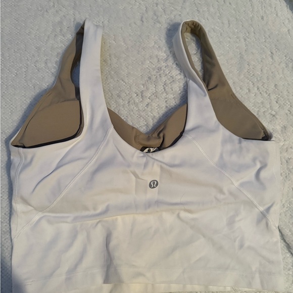 Lululemon Athletic White & Tan Top, Red Top Bundle - Picture 4 of 7